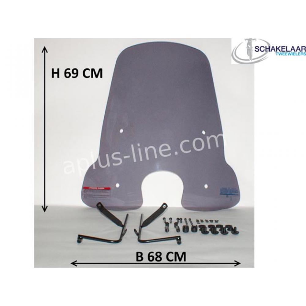 Windscherm Peugeot Django Smoke Hoog Model Aplus